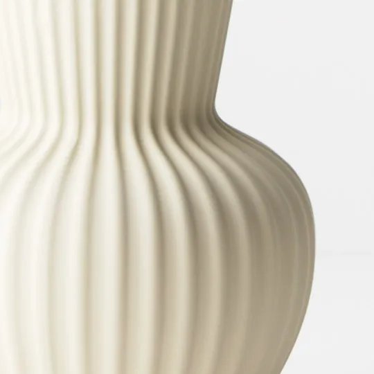 mondocherry - Floral Interiors | palina ceramic vase #1 | ivory - close