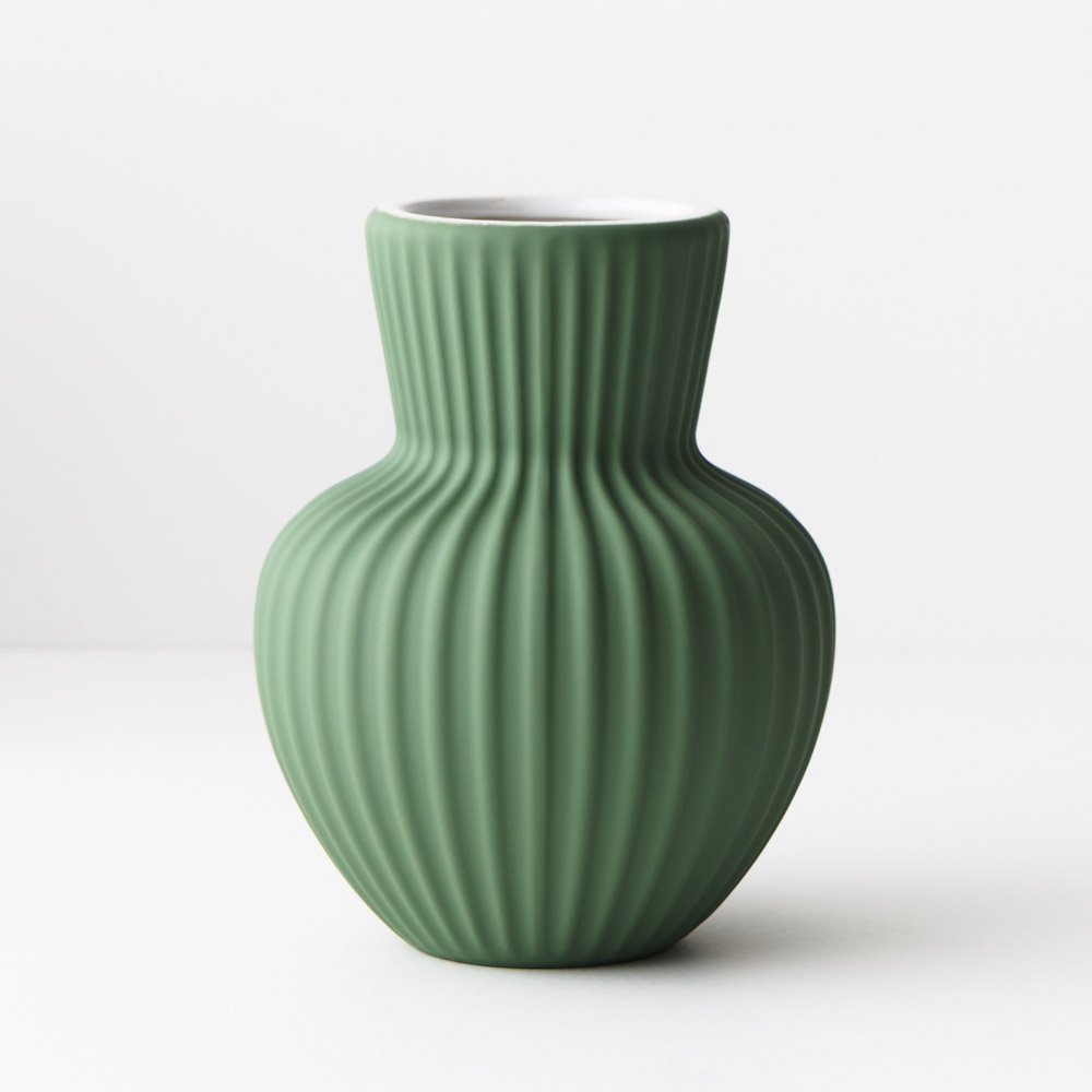 Floral Interiors | palina ceramic vase #1 | mint green