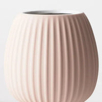 Floral Interiors | palina ceramic vase #2 | light pink - close