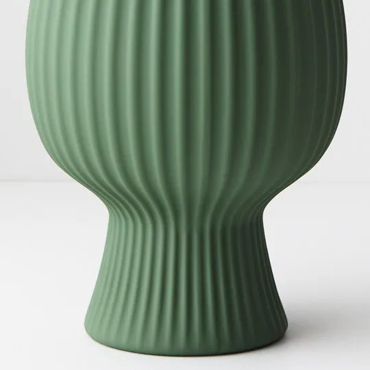 Floral Interiors | palina ceramic vase #2 | mint green - close