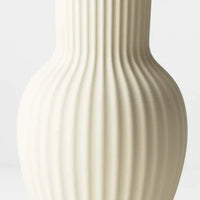 mondocherry - Floral Interiors | palina ceramic vase #3 | ivory - close