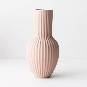 Floral Interiors | palina ceramic vase #3 | light pink