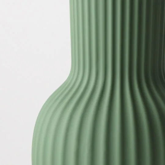 Floral Interiors | palina ceramic vase #3 | mint green - close
