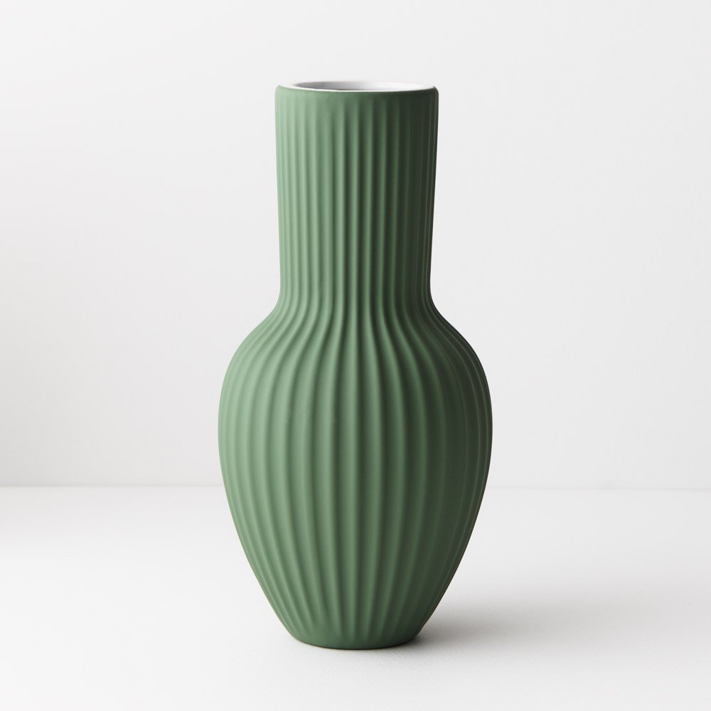 Floral Interiors | palina ceramic vase #3 | mint green