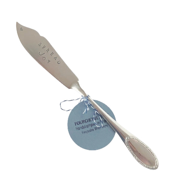 mondocherry - antique silverware butter knife | "spread joy"