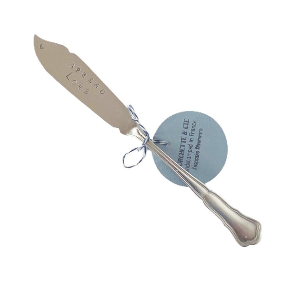 mondocherry - antique silverware butter knife | "spread love"