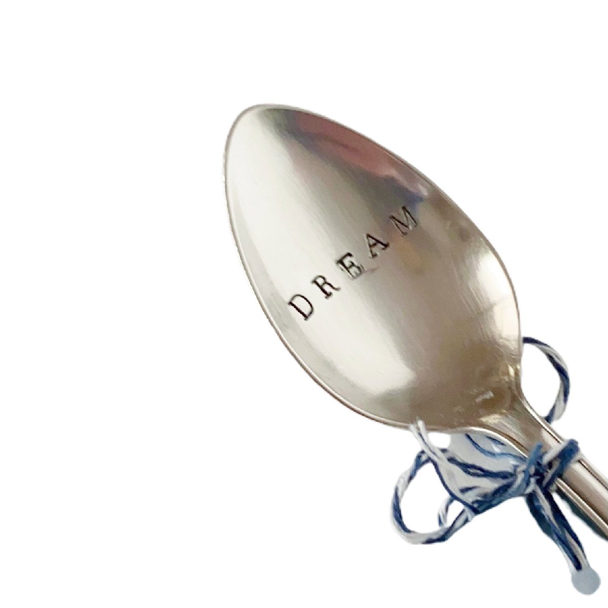 mondocherry - antique silverware teaspoon | "dream" - close