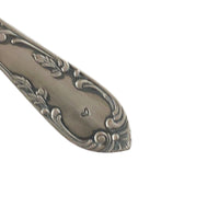 mondocherry - antique silverware serving spoon | "Noel" - handle