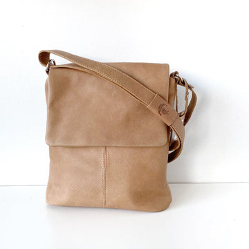 Henk Berg | kit leather bag | natural
