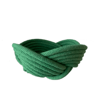 Crayon Chick | weave bowl | forest green