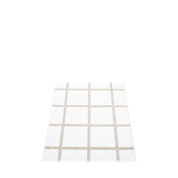 Pappelina | ada mat | white stone metallic 70cm x 100cm