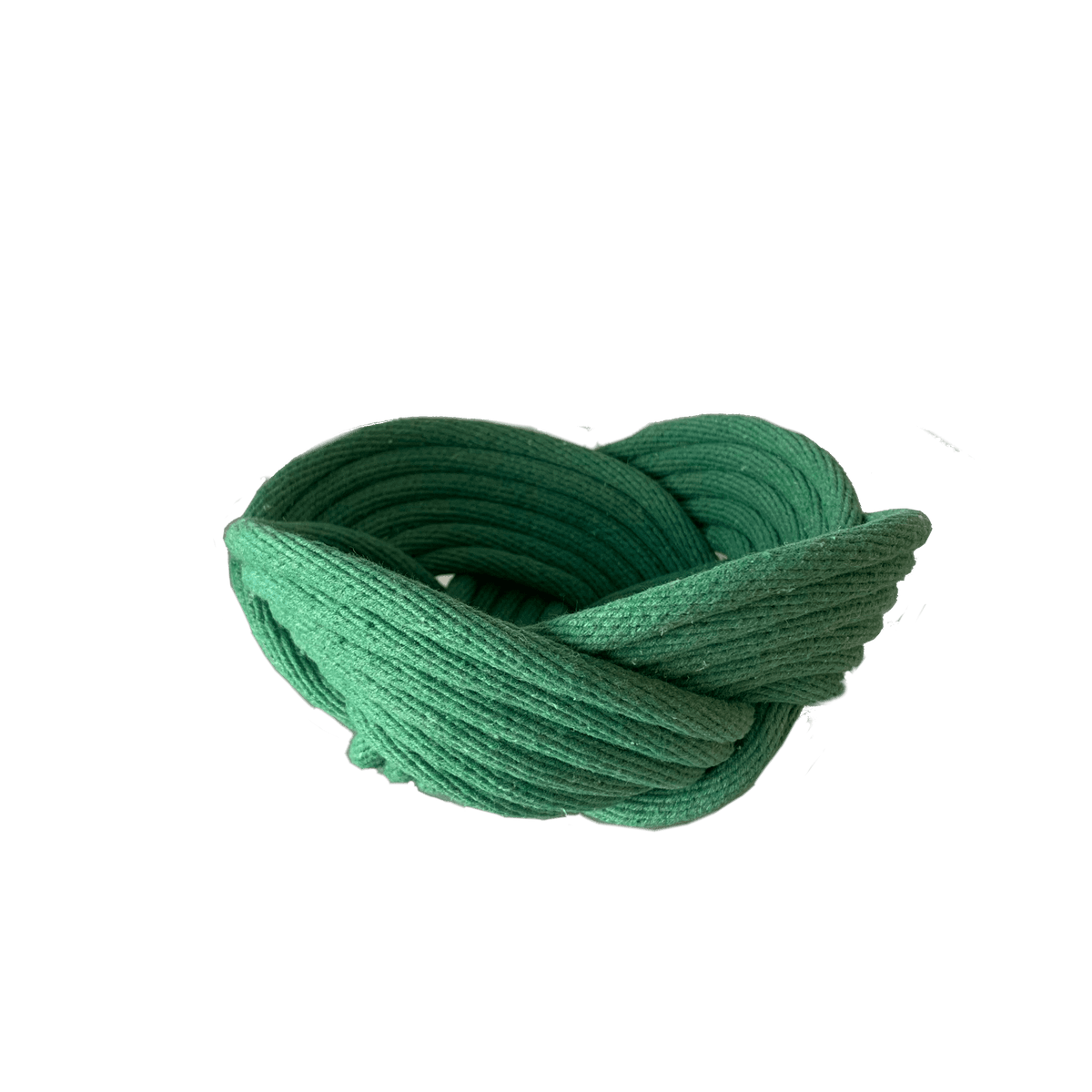 Crayon Chick | weave bowl | forest green