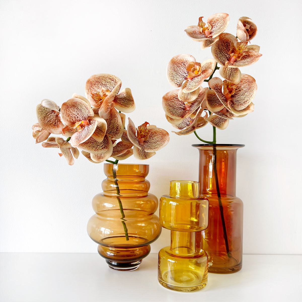 mondocherry - Bloomingville | benette vase | yellow - flowers