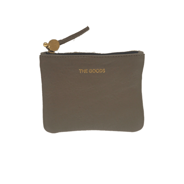 purse - The Goods | mini leather clutch | latte - mondocherry