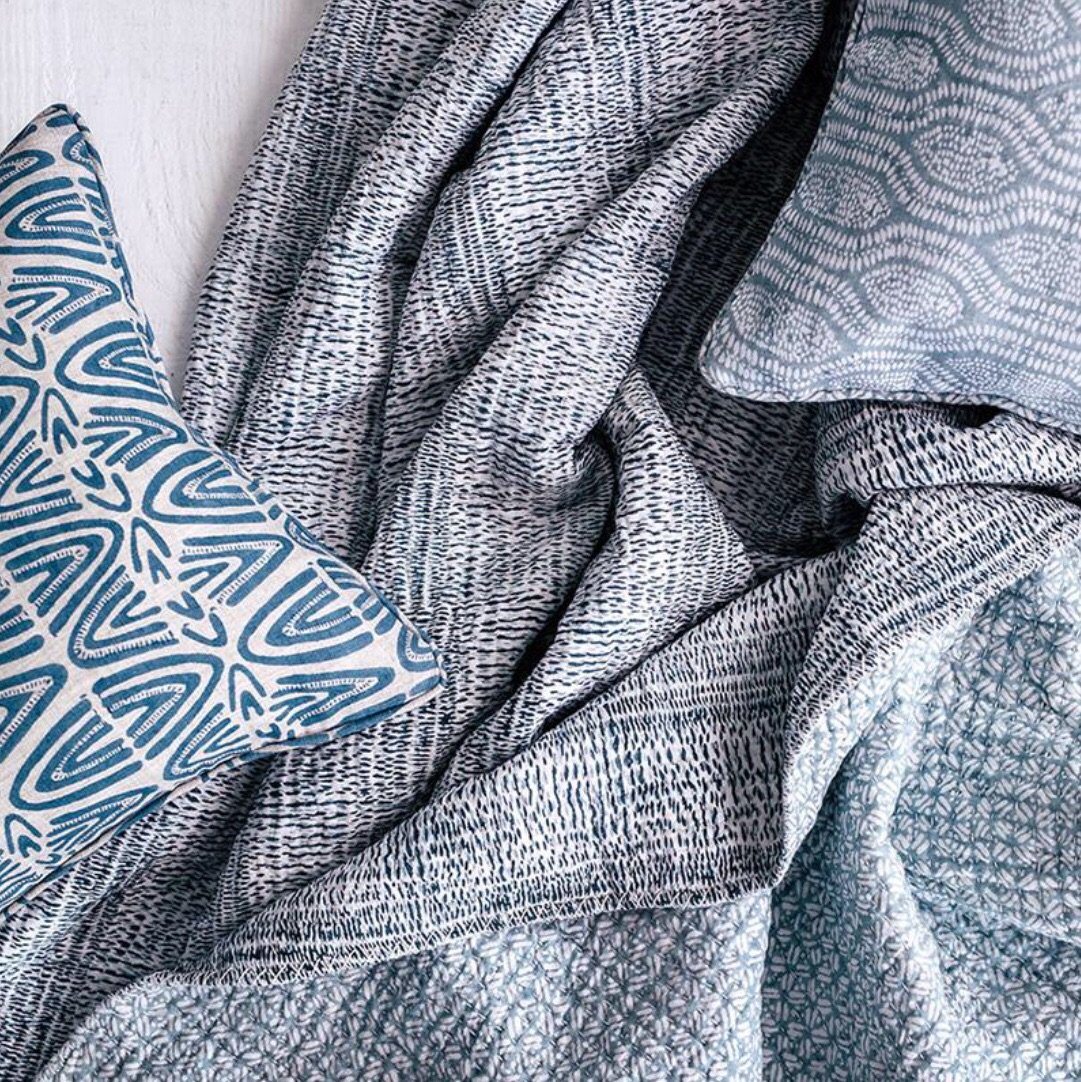 Walter G Kantha Quilt 234x224cm (92"x88")