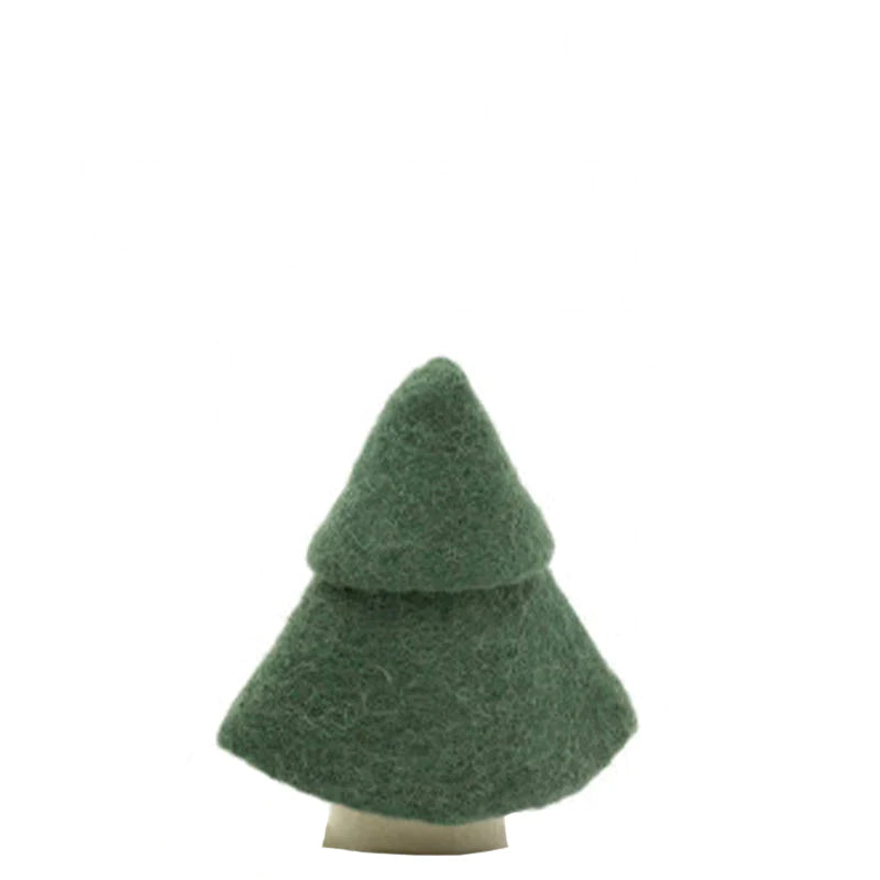 Muskhane | felt Christmas tree decoration | olive