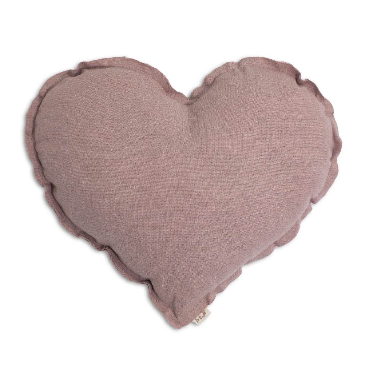 cushion - Numero74 | heart cushion thai cotton | small | dusty pink - mondocherry