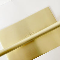 ACV Studio | "Best Practice" brass vase | AV1630