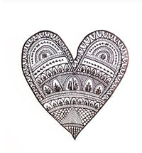 A Boy Named Aaron | Anjali Henna Heart wall decor