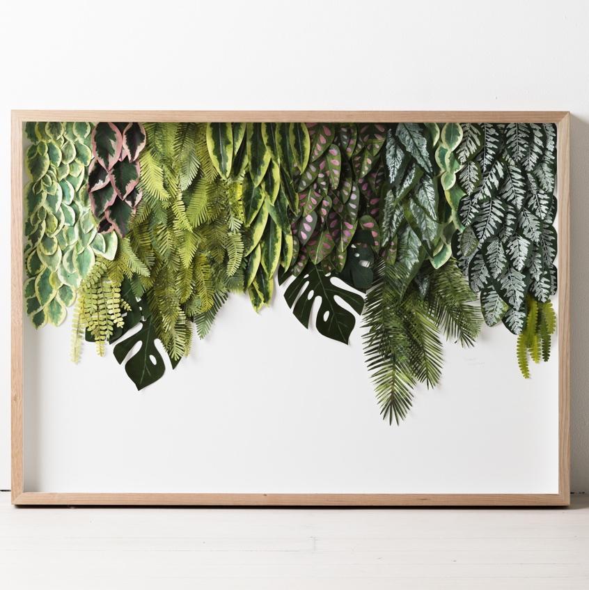 mondocherry botanical paper flower artwork
