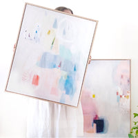 Lola Donoghue | "French Fancy" | print on canvas - holding