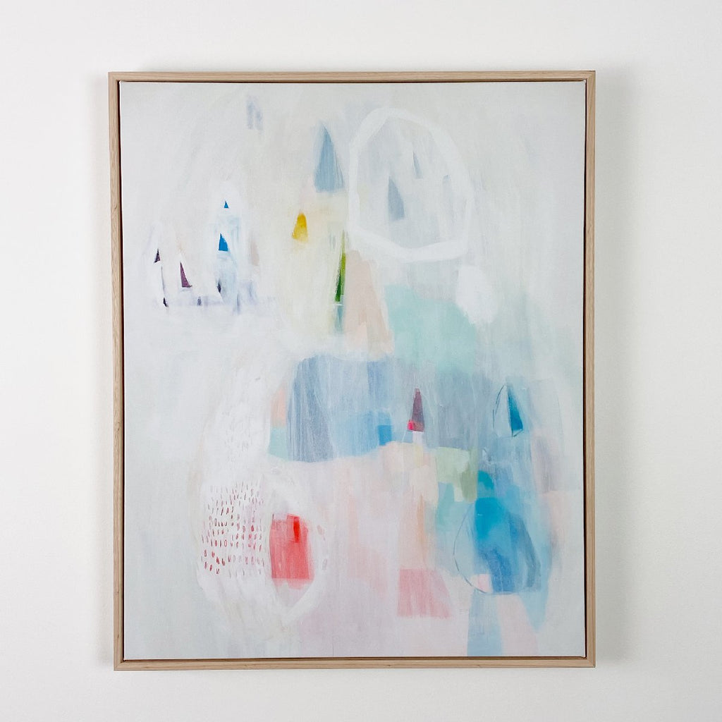 Lola Donoghue | "French Fancy" | print on canvas - on wall