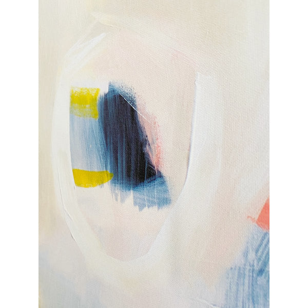 Lola Donoghue | "Out of Her Loop #5" | print on canvas - close