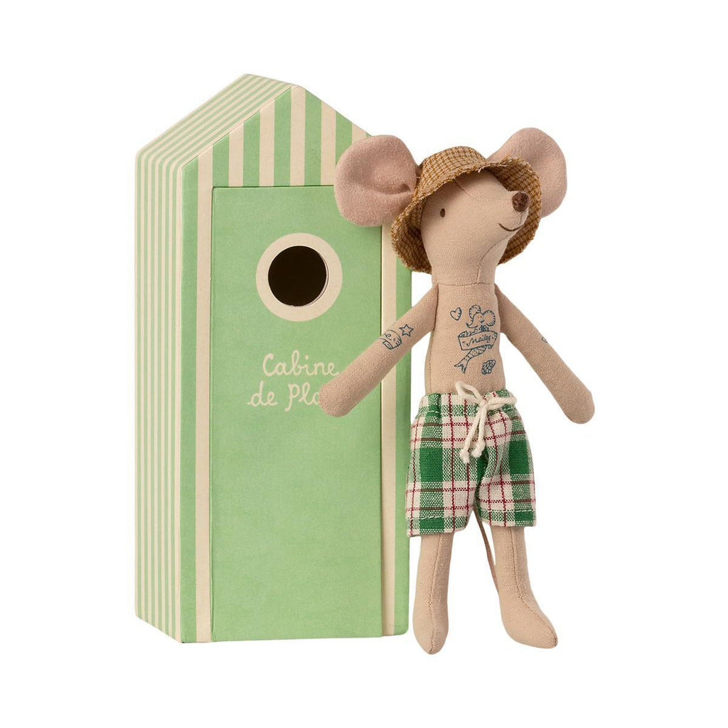 mondocherry - Maileg | beach mouse dad in cabin