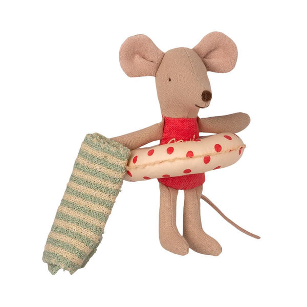 Maileg | beach mouse little sister in cabin - mouse