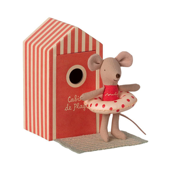 Maileg | beach mouse little sister in cabin