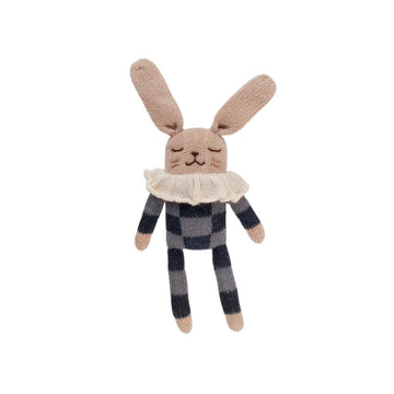 main sauvage | bunny soft toy | navy check pyjamas