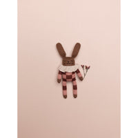 main sauvage | bunny soft toy | sienna check pyjamas - flowers