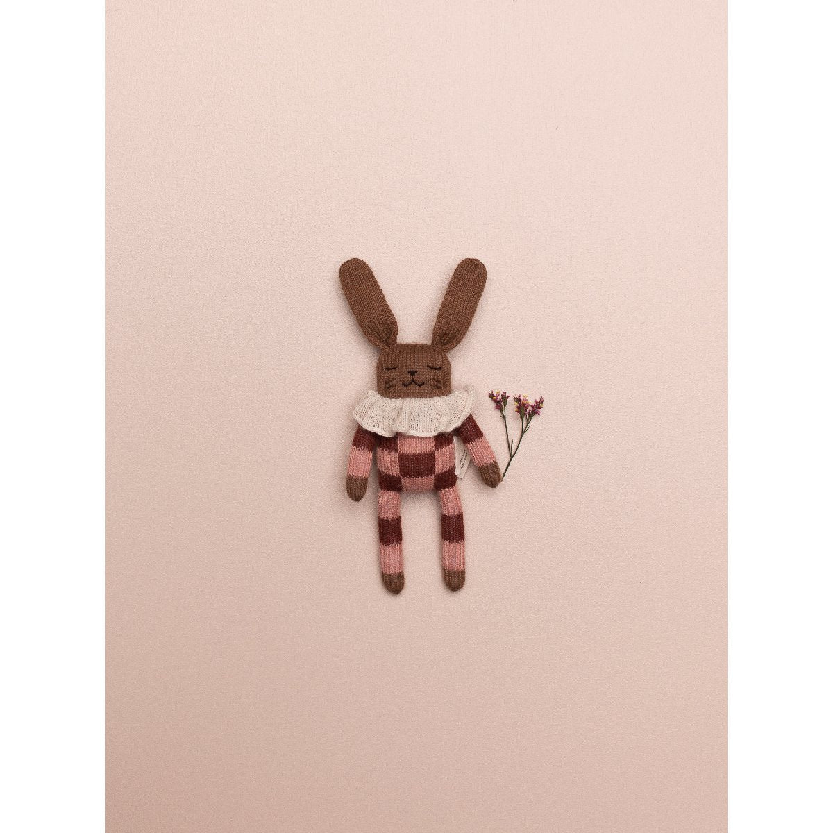 main sauvage | bunny soft toy | sienna check pyjamas - flowers