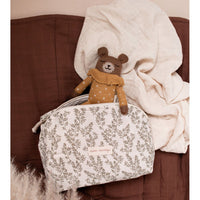 main sauvage | teddy soft toy | ochre dots pyjamas - bag