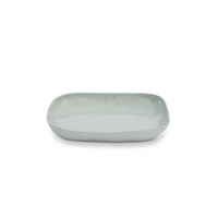 Marmoset Found | ceramic square plate | light blue | med