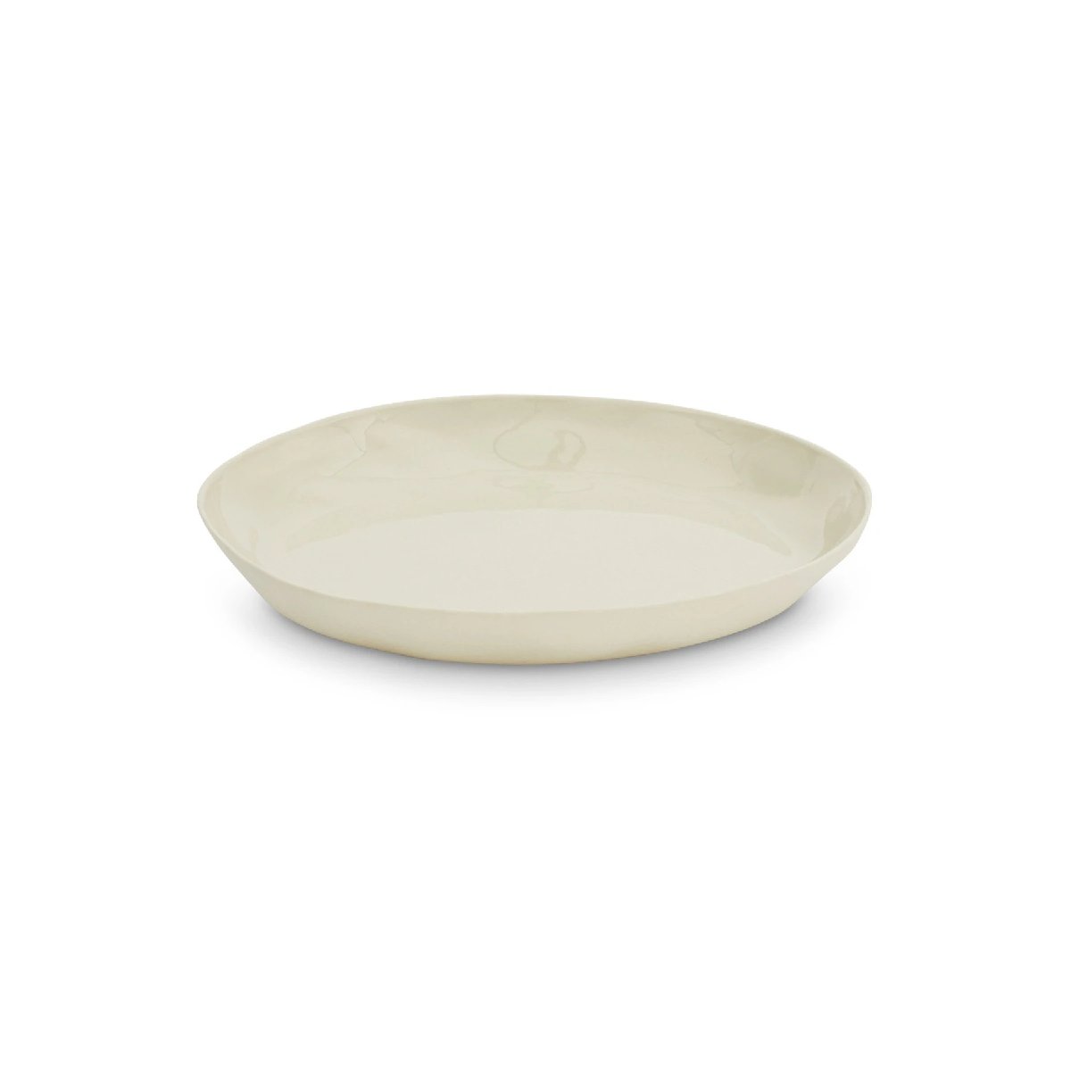 Marmoset Found | cloud round plate | chalk white | large