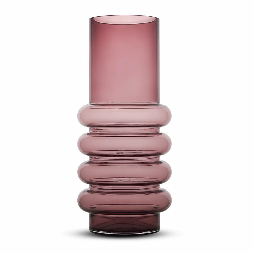 mondocherry - Marmoset Found | halo glass vase | cherry | XL