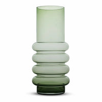 mondocherry - Marmoset Found | halo glass vase | green | XL