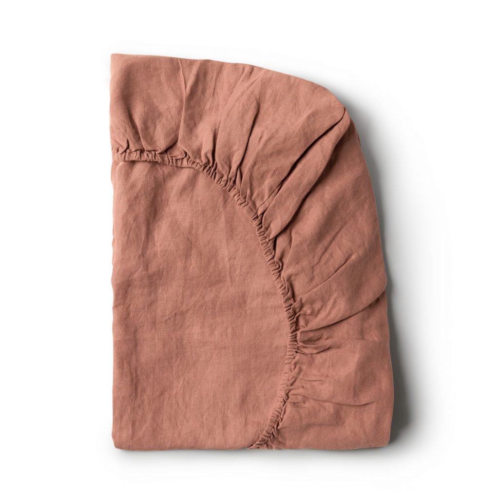 Minimrkt | fitted cot sheet | lotus