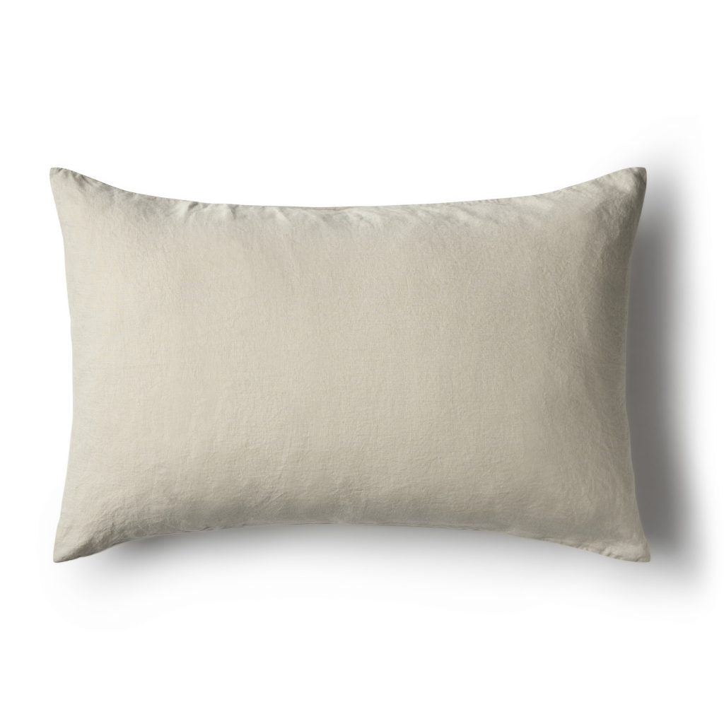 Minimrkt | linen pillowcase | dove