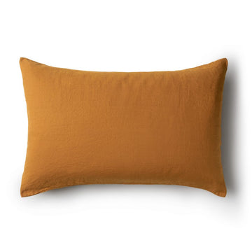 Minimrkt | linen pillowcase | mustard