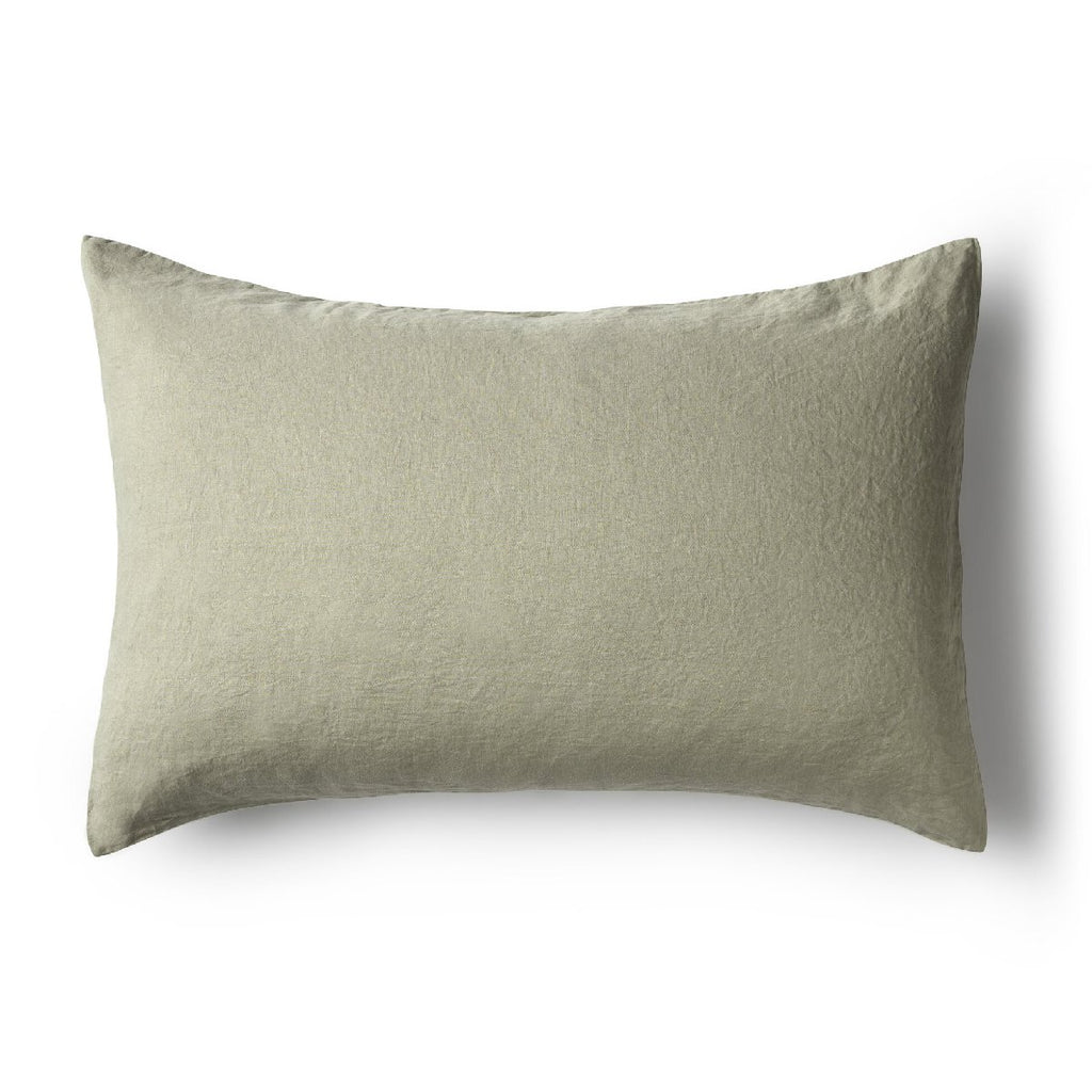 mondocherry - Minimrkt | linen pillowcase | putty