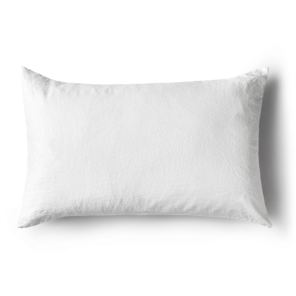 Minimrkt | linen pillowcase | white