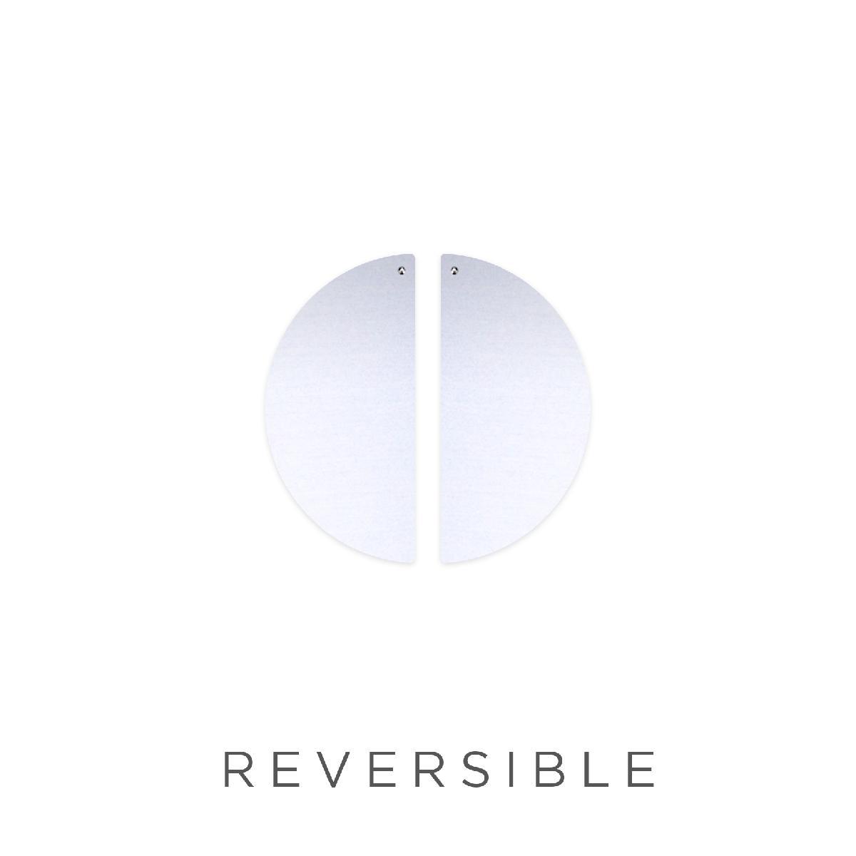 Moe Moe | big wedge stud earrings | dreaming - back