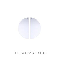 Moe Moe | big wedge stud earrings | dreaming - back