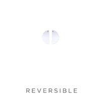 Moe Moe | small wedge stud earrings | dreaming - back