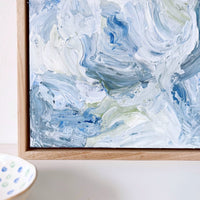 mondocherry - "It All Comes Together" - acrylic on board artwork - corner