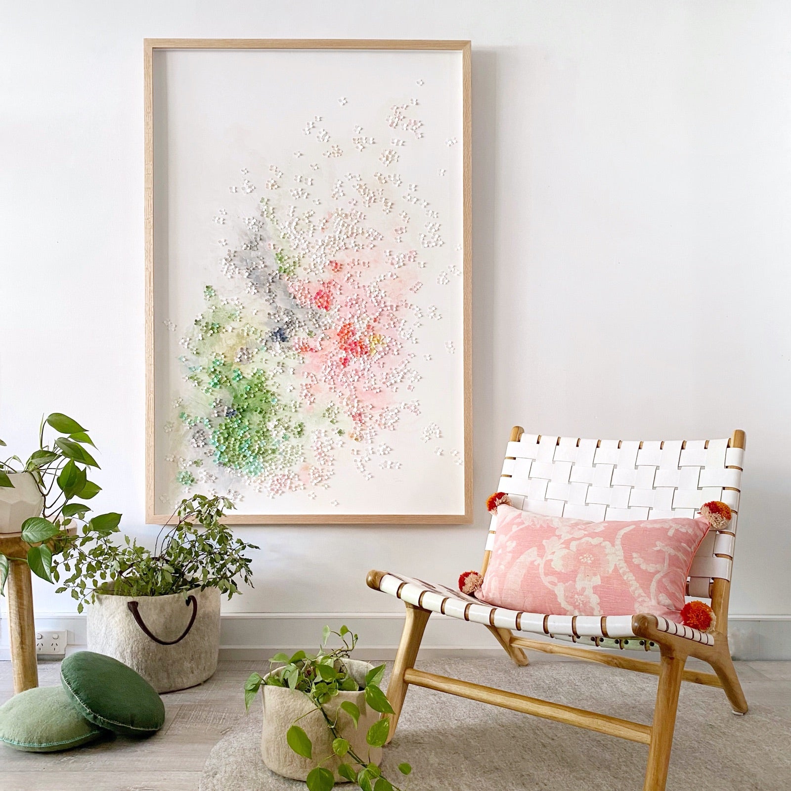 mondocherry - "wander" - paper wall art - scattered collection