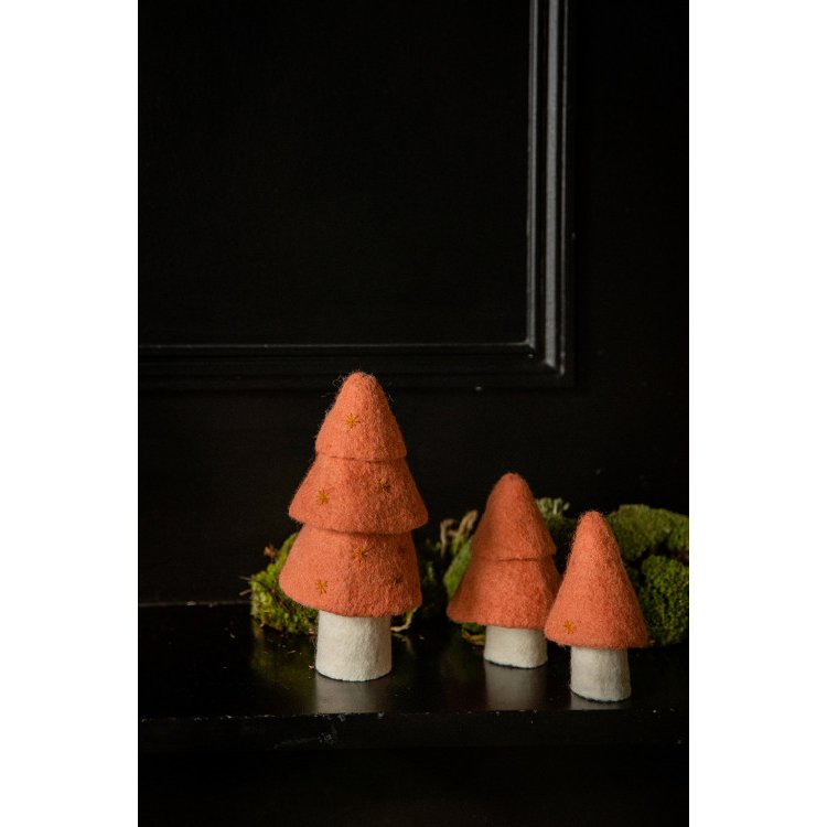 Muskhane | felt Christmas tree decoration | litchee - display