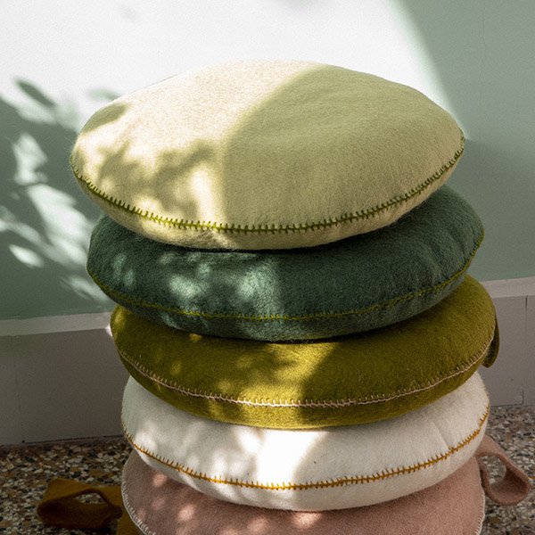 mondocherry - Muskhane | nomad smartie cushion | granit - stack